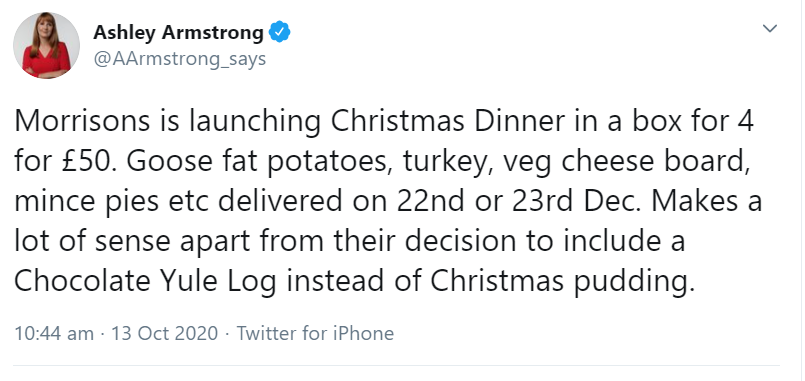 tweet of the day 13.10.2020