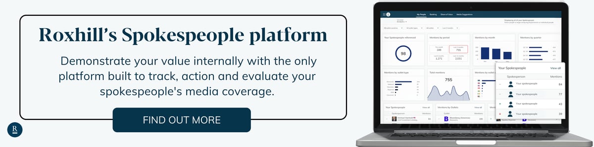 Spokespeople platform